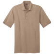 Men's 5.5 - Ounce Jersey Knit Polo in Regular, Big & Tall Sizes Sand Small