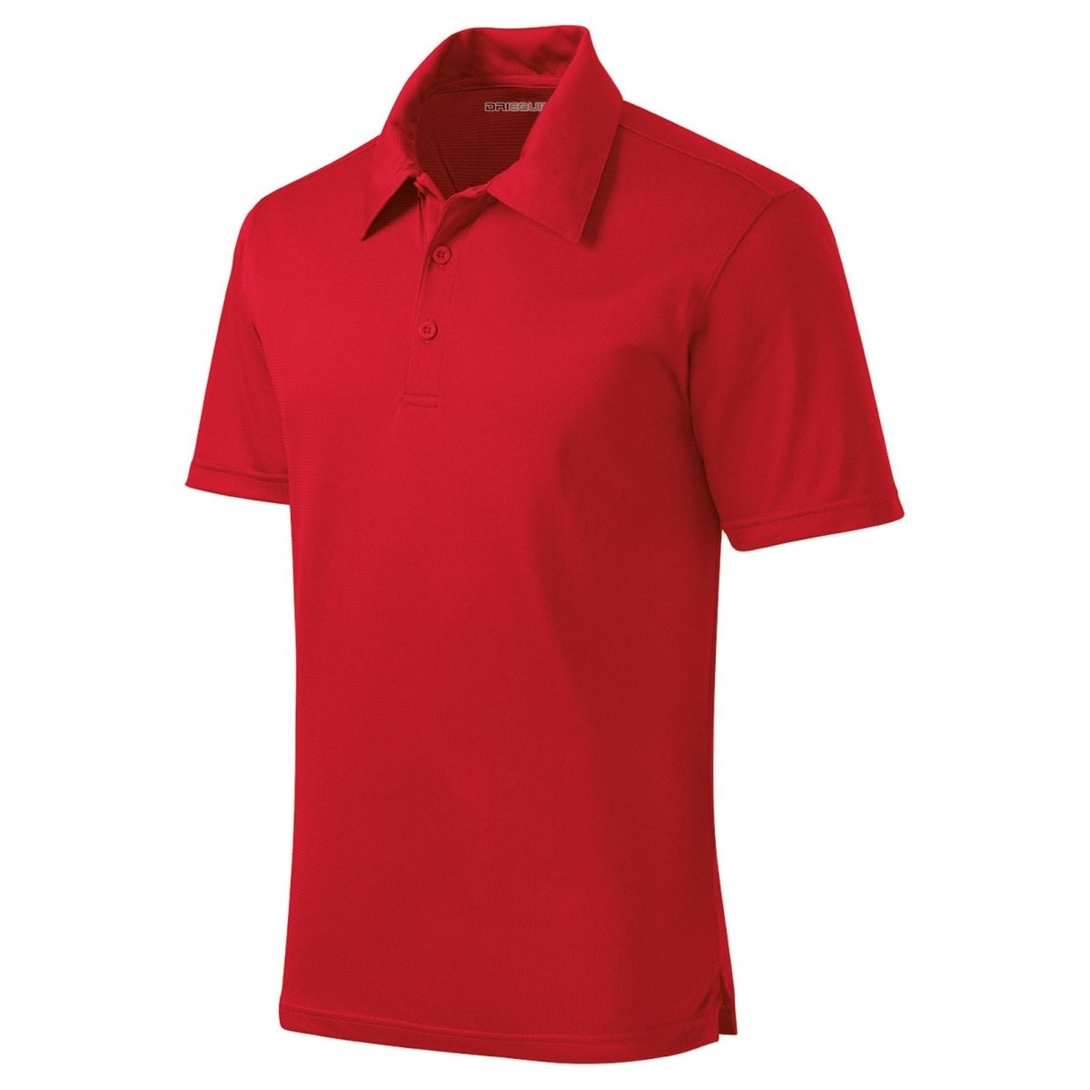 Mens Active Texture Polo True Red X - Small Polos/Knits