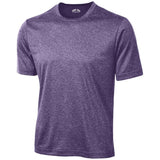Men's Athletic Heather All Sport Training T-Shirts Purple Heather X - Small Short Sleeve T-Shirts