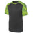 Men's CamoHex Colorblock Tee X - Small Iron Grey/Lime Shock Short Sleeve T-Shirts