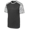 Men's CamoHex Colorblock Tee X - Small Iron Grey/White Short Sleeve T-Shirts