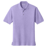 Mens Classic Silk Touch Polo Shirts in 36 Colors and Sizes: XS - 6XL Bright Lavender X - Small Polos/Knits