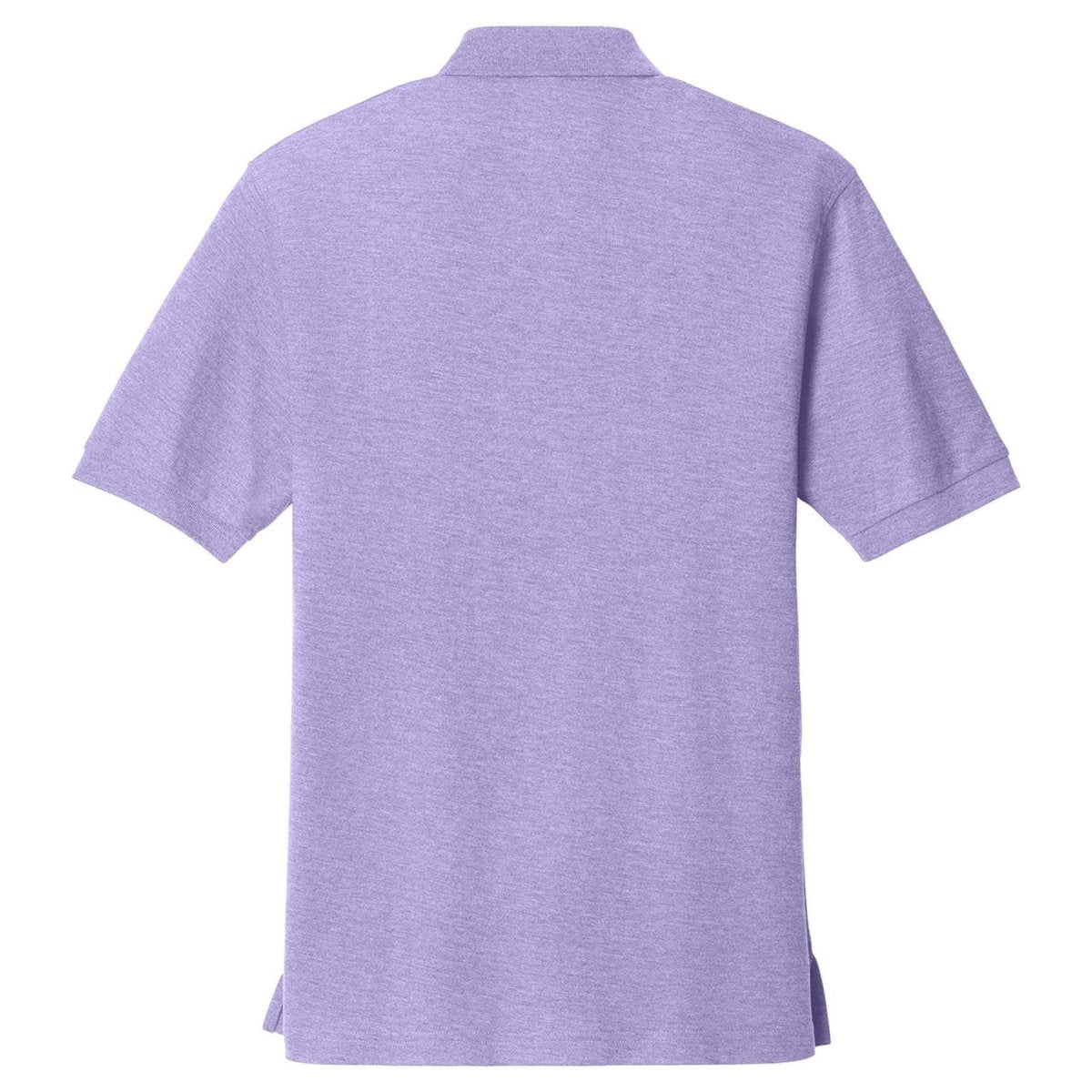 Mens Classic Silk Touch Polo Shirts in 36 Colors and Sizes: XS - 6XL Bright Lavender X - Small Polos/Knits
