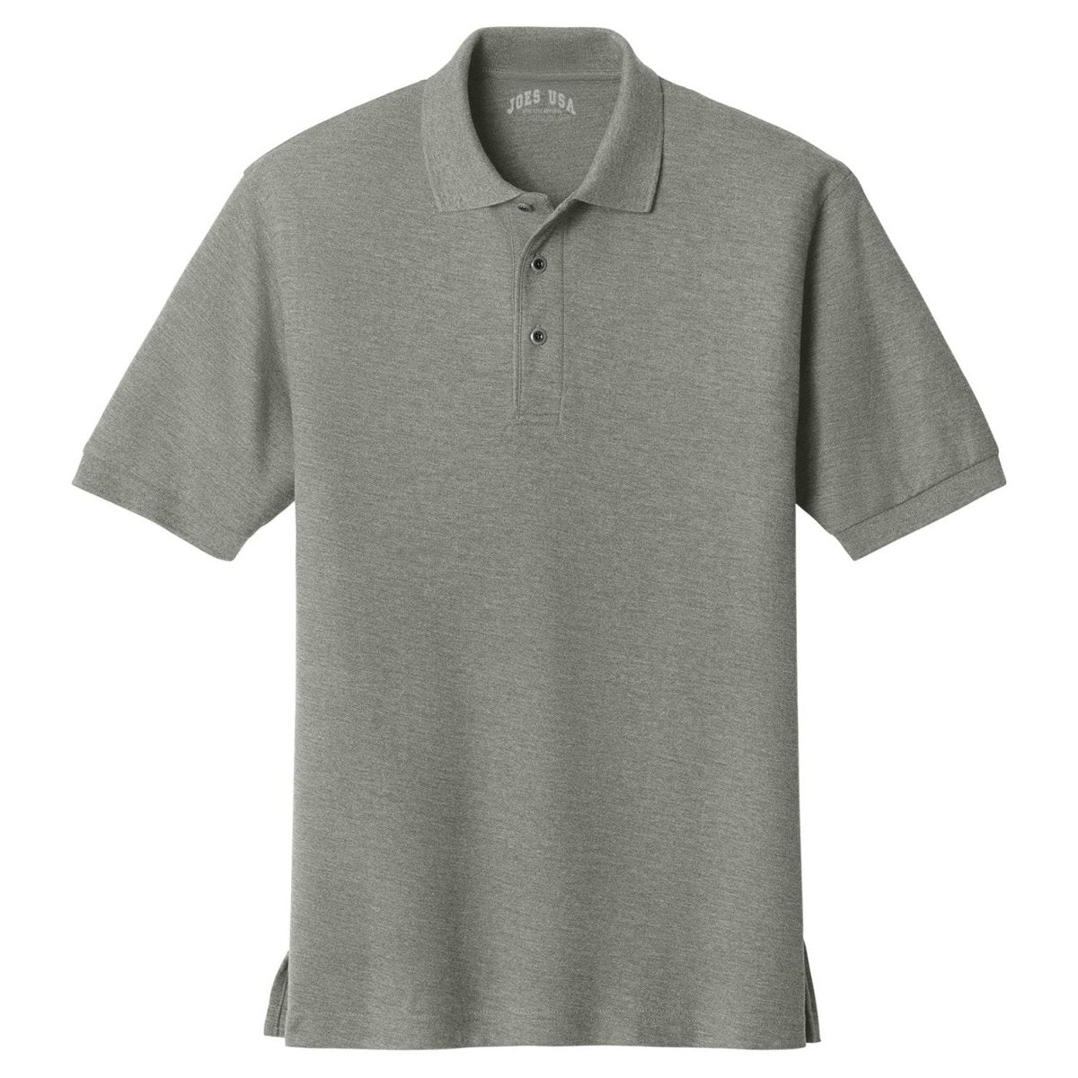 Mens Classic Silk Touch Polo Shirts in 36 Colors and Sizes: XS - 6XL Cool Grey X - Small Polos/Knits