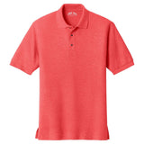 Mens Classic Silk Touch Polo Shirts in 36 Colors and Sizes: XS - 6XL Hibiscus X - Small Polos/Knits