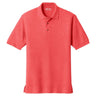 Mens Classic Silk Touch Polo Shirts in 36 Colors and Sizes: XS - 6XL Hibiscus X - Small Polos/Knits