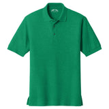 Mens Classic Silk Touch Polo Shirts in 36 Colors and Sizes: XS - 6XL Kelly Green X - Small Polos/Knits