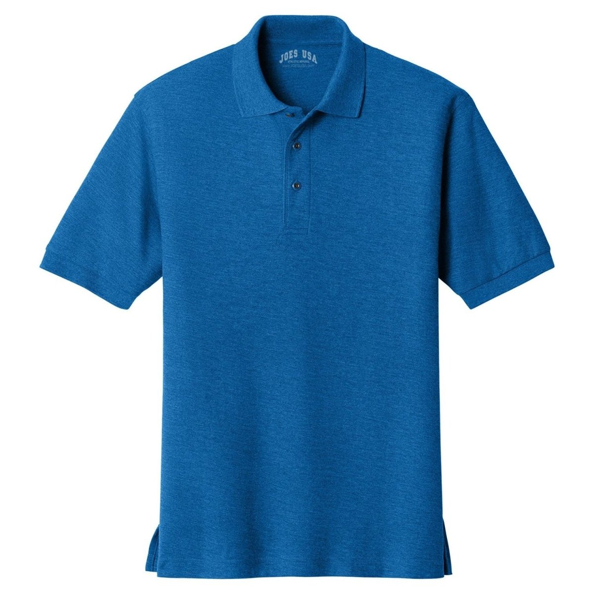Mens Classic Silk Touch Polo Shirts in 36 Colors and Sizes: XS - 6XL Royal X - Small Polos/Knits