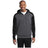 Mens Colorblock Tech Fleece 1/4 - Zip Hooded Sweatshirt Graphite Heather/Black X - Small Zip Hoodies
