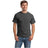 Mens ComfortBlend EcoSmart 50/50 Cotton/Poly T-Shirt Small Smoke Grey Short Sleeve T-Shirts