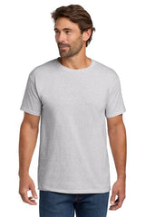 Mens ComfortSoft Heavyweight 100% Cotton T-Shirt Small Ash Short Sleeve T-Shirts