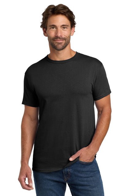 Mens ComfortSoft Heavyweight 100% Cotton T-Shirt Small Black Short Sleeve T-Shirts