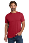 Mens ComfortSoft Heavyweight 100% Cotton T-Shirt Small Deep Red Short Sleeve T-Shirts