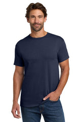 Mens ComfortSoft Heavyweight 100% Cotton T-Shirt Small Navy Short Sleeve T-Shirts