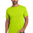 Mens ComfortSoft Heavyweight 100% Cotton T-Shirt Small Safety Green 50/50 Cotton Poly Short Sleeve T-Shirts