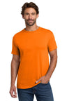 Mens ComfortSoft Heavyweight 100% Cotton T-Shirt Small Safety Orange 50/50 Cotton Poly Short Sleeve T-Shirts