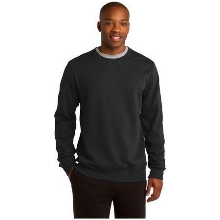 Mens Crewneck Sweatshirt 2X - Large Black Crewneck Sweatshirts
