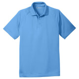 Men's Crossover Raglan Polo Azure Blue X - Small Polos/Knits