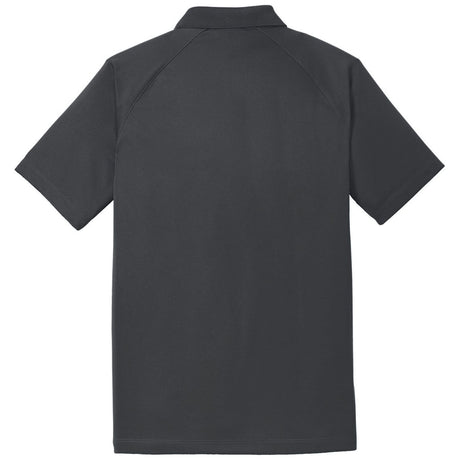 Men's Crossover Raglan Polo Battleship Grey X - Small Polos/Knits