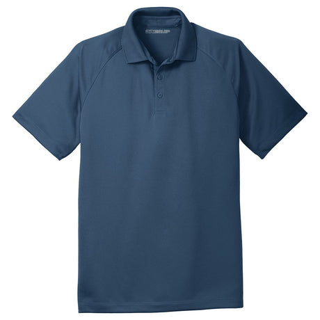 Men's Crossover Raglan Polo Regatta Blue X - Small Polos/Knits