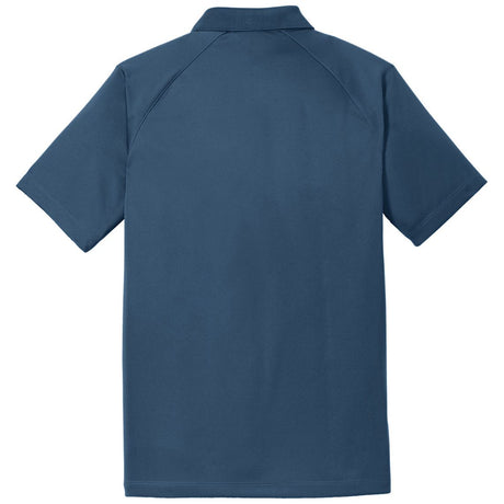 Men's Crossover Raglan Polo Regatta Blue X - Small Polos/Knits