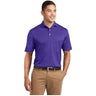 Men's Dri - Mesh Polo Purple X - Small