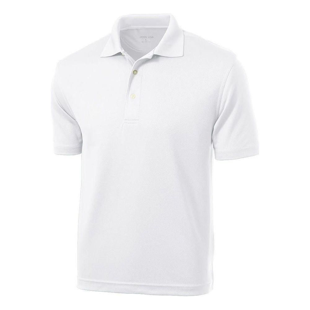 Men's Dri - Mesh Polo White 4X - Large