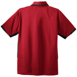 Men's Dry Zone Colorblock Ottoman Polo Engine Red / Black X - Small Polos/Knits