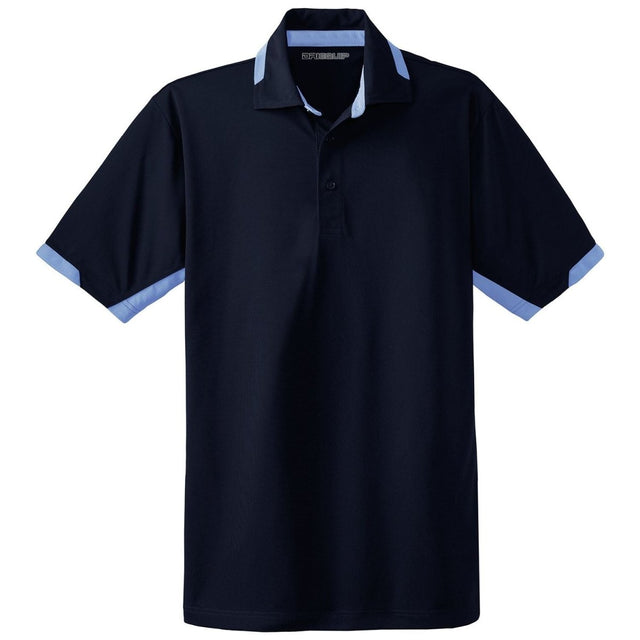 Men's Dry Zone Colorblock Ottoman Polo Navy / Blue Lake X - Small Polos/Knits