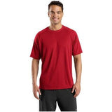Mens Dry Zone Short Sleeve Raglan T-Shirt Medium True Red Short Sleeve T-Shirts