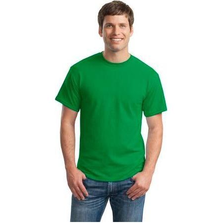 Mens DryBlend 50 Cotton/50 DryBlend Poly T-Shirt Medium Irish Green Short Sleeve T-Shirts