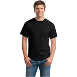 Mens DryBlend 50 Cotton/50 DryBlend Poly T-Shirt Small Black Short Sleeve T-Shirts