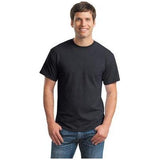 Mens DryBlend 50 Cotton/50 DryBlend Poly T-Shirt Small Dark Heather Short Sleeve T-Shirts