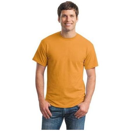Mens DryBlend 50 Cotton/50 DryBlend Poly T-Shirt Small Tennessee Orange Short Sleeve T-Shirts