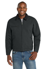 Men's Duck Cloth Work Jacket Charcoal X - Small Jackets