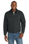 Men's Duck Cloth Work Jacket Charcoal X - Small Jackets