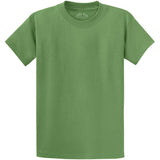 Men's Durable 100% Heavyweight Cotton T-Shirts in Regular, Big, and Tall Sizes Dill Green Small Short Sleeve T-Shirts