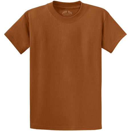 Men's Durable 100% Heavyweight Cotton T-Shirts in Regular, Big, and Tall Sizes Royal Small Short Sleeve T-Shirts