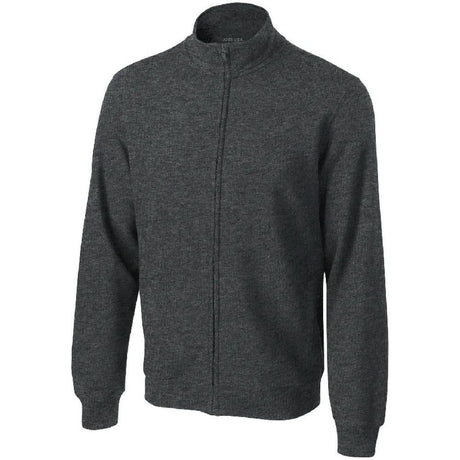 Mens Full - Zip Sweatshirt X - Small Graphite Heather Zip Hoodies