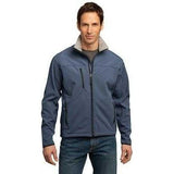 Mens Glacier Soft Shell Jacket X - Small Atlantic Blue/Chrome Soft Shell Jackets