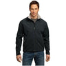 Mens Glacier Soft Shell Jacket X - Small Black/Chrome Soft Shell Jackets