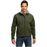 Mens Glacier Soft Shell Jacket X - Small Olive/Chrome Soft Shell Jackets