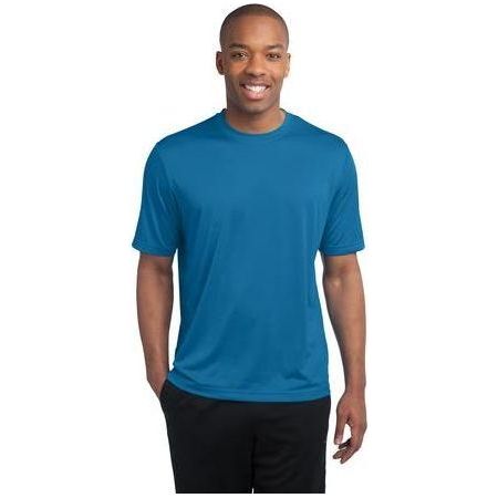 Mens Heather Contender Tee Blue Wake Heather Regular Small (35 - 37) Short Sleeve T-Shirts
