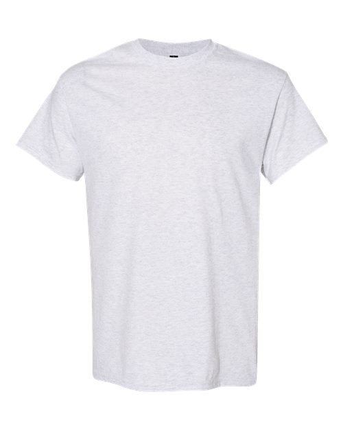 Mens Heavy Cotton 100% Cotton T-Shirt Small Ash Short Sleeve T-Shirts