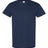Mens Heavy Cotton 100% Cotton T-Shirt Small Navy Short Sleeve T-Shirts