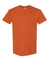 Mens Heavy Cotton 100% Cotton T-Shirt Small Texas Orange Short Sleeve T-Shirts