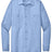 Men's Long Size, Long Sleeve Industrial Work Shirt Light Blue Medium Long