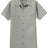 Men's Long Size, Short Sleeve Industrial Work Shirt Light Grey Medium Long Workwear