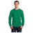 Mens Long Sleeve 5.4 - oz. 100% Cotton T-Shirt Small Kelly Short Sleeve T-Shirts
