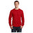 Mens Long Sleeve 5.4 - oz. 100% Cotton T-Shirt Small Red Short Sleeve T-Shirts